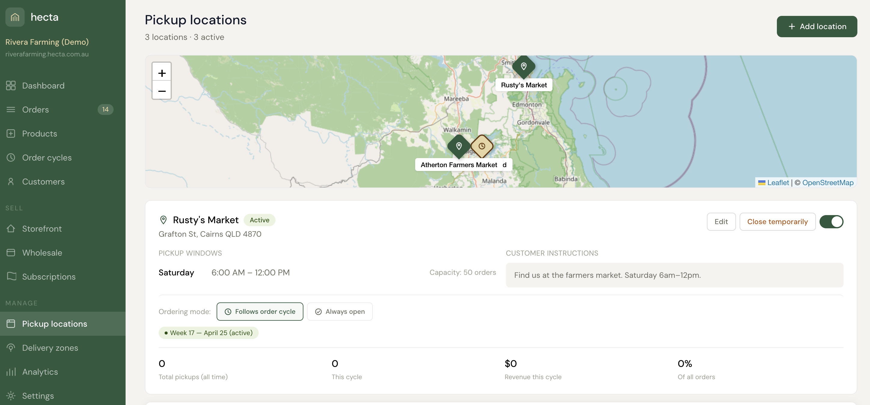 Hecta farm dashboard